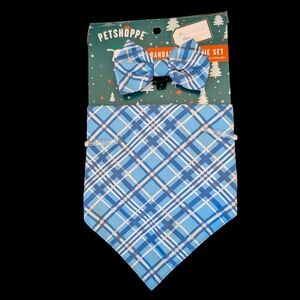 Petshoppe Bandana & Bow Tie Set